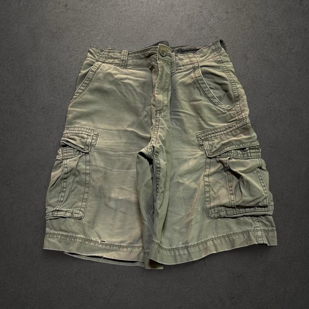 Y2K 2000s Grunge Indie Skater Workwear Streetwear Hip Hop Baggy Cargo Shorts